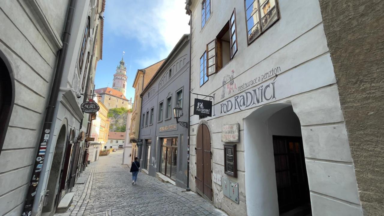Pension Pod Radnici Český Krumlov Buitenkant foto